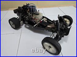 Vintage Traxxas Nitro Buggy RC Car Project For Parts Or Repair