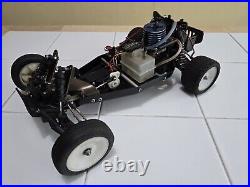 Vintage Traxxas Nitro Buggy RC Car Project For Parts Or Repair