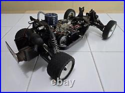 Vintage Traxxas Nitro Buggy RC Car Project For Parts Or Repair