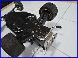 Vintage Traxxas Nitro Buggy RC Car Project For Parts Or Repair