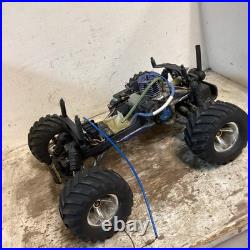 Vintage Traxxas Nitro Stampede With Manual and Controller For Parts or Repair