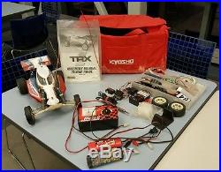 Vintage Traxxas RC TRX Model 2701 Car and Charger For Parts or Repair