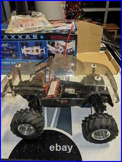 Vintage Traxxas Sledgehammer Electric RC truck (1989) (box included)