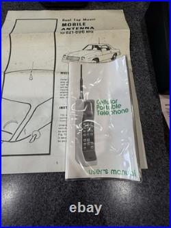 Vintage US West Cellular Brick Phone Kit Charger, Manual, Car Adapter (Parts) Vintage US West Cellular Brick Phone Kit Charger, Manual, Car Adapter (Parts)