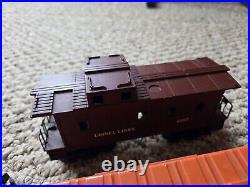 Vintage USA Lionel O-Gauge Train Set Parts Engine Caboose Track Trestle Cars +