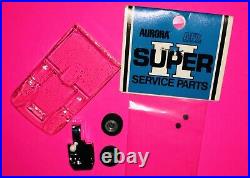 Vintage Used AFX Super II HO Scale Slot Car Parts