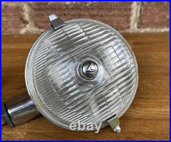 Vintage V Vauxhall Cresda Chrome Fog Spotlight Headlamp Classic Car Parts