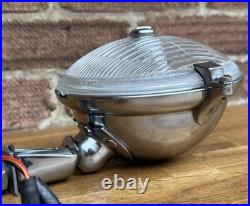Vintage V Vauxhall Cresda Chrome Fog Spotlight Headlamp Classic Car Parts