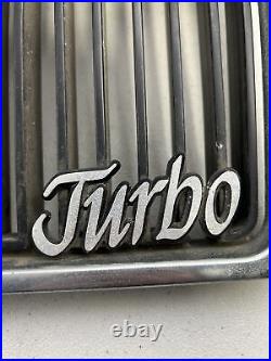 Vintage Volvo 740 Car Grille 84'-85' with Turbo Emblem Badge Auto Parts