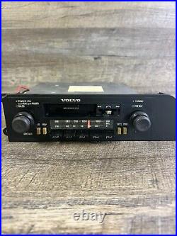 Vintage Volvo Cassette Stereo Fm Am Car Radio Cr3183 For Parts As Is