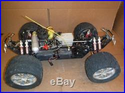 Vintage XTM Mammoth 1/8 scale RC Truck. For Parts or repair