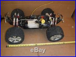 Vintage XTM Mammoth 1/8 scale RC Truck. For Parts or repair