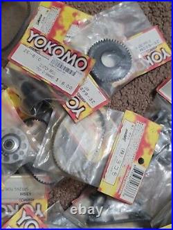 Vintage Yokomo Gt-4 Nitro Touring Car Parts Lot Nip 60 Plus Bags Dont Miss Out