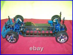 Vintage aluminum & CARBON fiber Team Associated TC3 Touring Car RC MONSTER PARTS