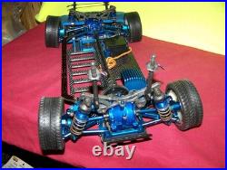 Vintage aluminum & CARBON fiber Team Associated TC3 Touring Car RC MONSTER PARTS