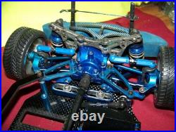 Vintage aluminum & CARBON fiber Team Associated TC3 Touring Car RC MONSTER PARTS