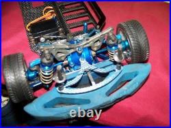 Vintage aluminum & CARBON fiber Team Associated TC3 Touring Car RC MONSTER PARTS