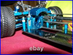 Vintage aluminum & CARBON fiber Team Associated TC3 Touring Car RC MONSTER PARTS