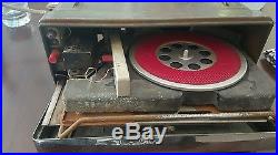 Vintage car record player Highway Hi Fi 1950's/60's-for PARTS-plays 45's