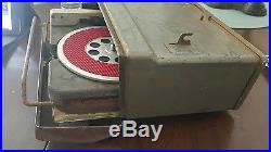Vintage car record player Highway Hi Fi 1950's/60's-for PARTS-plays 45's