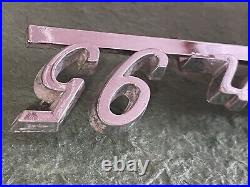 Vintage chevy Chevrolet CORVAIR 95 Rampside Nameplate Logo car parts 3784666 USA