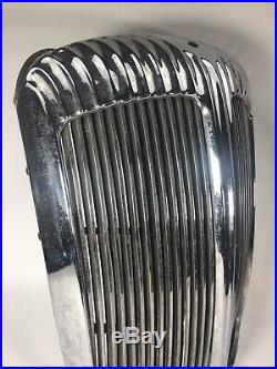 Vintage hot rod salvage classic car parts front grill Daimler Consort man cave