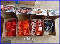 Vintage model car kit parts junk yard Lot MPC Monogram AMT