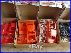 Vintage model car kit parts junk yard Lot MPC Monogram AMT