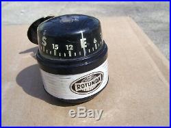 Vintage nos 1960' s Rotunda Ford accessories fomoco auto Compass gauge mustang