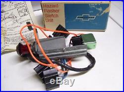 Vintage nos original 1966 Chevrolet hazard flasher switch unit 1965 corvair gm