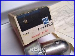 Vintage nos original chevy GM underhood lamp light kit Guide auto part in box