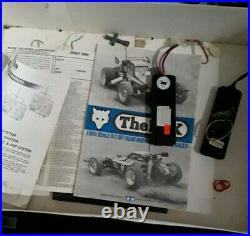 Vintage original TAMIYA THE FOX RC 1/10TH SCALE kit no 5851 PARTS ONLY