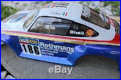 Vintage painted body and wing Tamiya Porsche 959