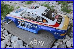 Vintage painted body and wing Tamiya Porsche 959 box art