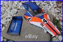 Vintage painted body and wing Team Associated RC10 Team car