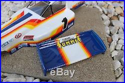 Vintage painted body and wing Team Associated Rc10 TQ10 box art