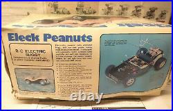Vintage rc car 110 Kyosho Eleck Peanuts. With box. 1978y