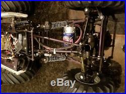Vintage rc car, tamiya clodbuster thunder tech racing ripper pro with remote