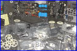 Vintage rc car truck r/c parts lot chassis tamiya futaba novak drift aluminum