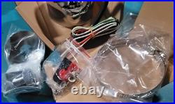 Vintage style 8k Half Sweep 4 Cyl TACH Banger MOONEYES Hot Rod Tachometer Moon