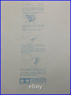 Vintage tamiya Toyota 4x4 Pickup brusier decal sticker sheet Original