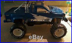 Vintage tamiya king cab with2 bodies and extra parts! No reserve