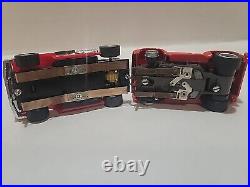 Vintage-tyco/afx-ho Slot Car-lot Of 7-for Parts Or Repair