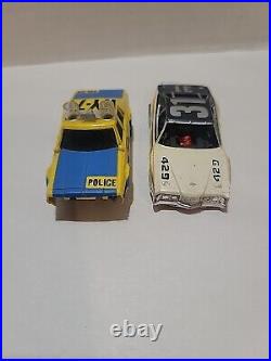 Vintage-tyco/afx-ho Slot Car-lot Of 7-for Parts Or Repair