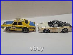 Vintage-tyco/afx-ho Slot Car-lot Of 7-for Parts Or Repair