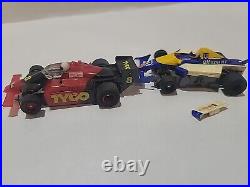 Vintage-tyco/afx-ho Slot Car-lot Of 7-for Parts Or Repair