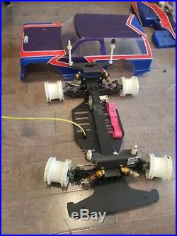 Vintage yokomo yz10 4wd Buggy Rare Rc10 Team Associated yz-870c YZ 10