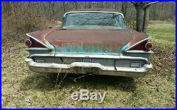 Vintage1959 mercury parklane 2dr hardtop barn find ratrod resto rod parts car