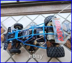 Vtg 1986 Marui Galaxy 1/10 scale 2wd RC Buggy Parts Or Repair Untested Car Rare
