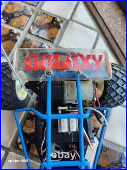 Vtg 1986 Marui Galaxy 1/10 scale 2wd RC Buggy Parts Or Repair Untested Car Rare